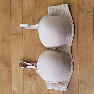 NWT Torrid Push-Up Multi-Way Beige Bra - Size 42DDD